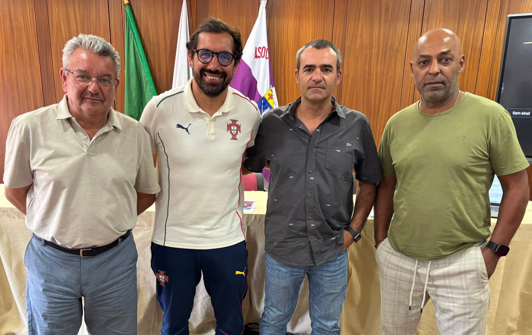 Novo coordenador técnico nacional visitou AF Setúbal